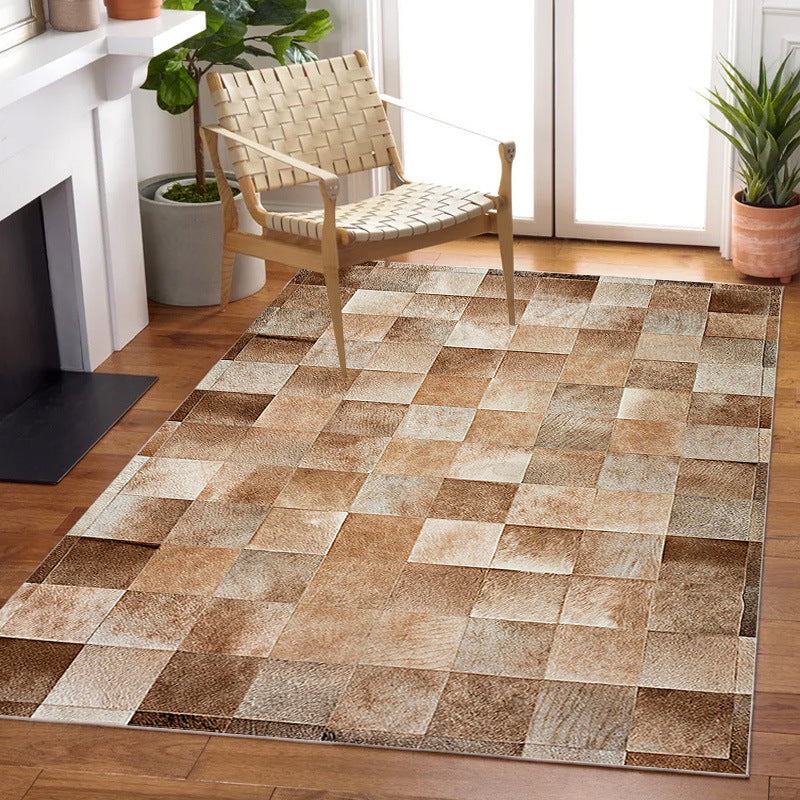 Rustic Patchwork Area Rug Kalsten