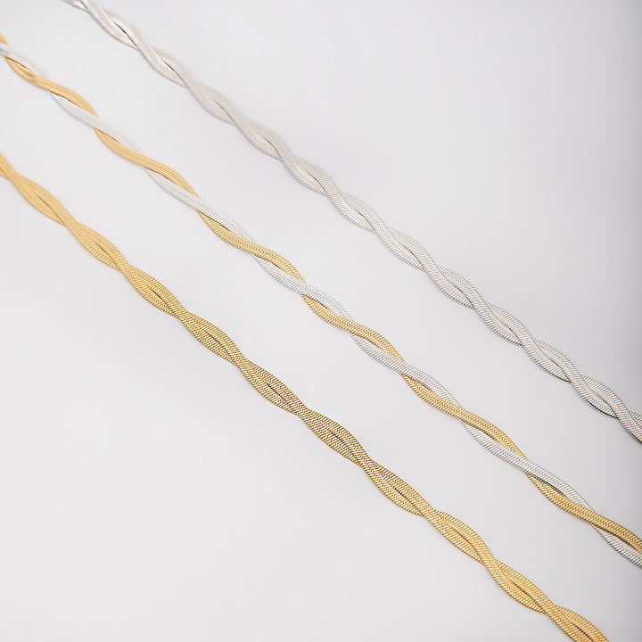Elegant Textured Wire Bracelet Kalsten