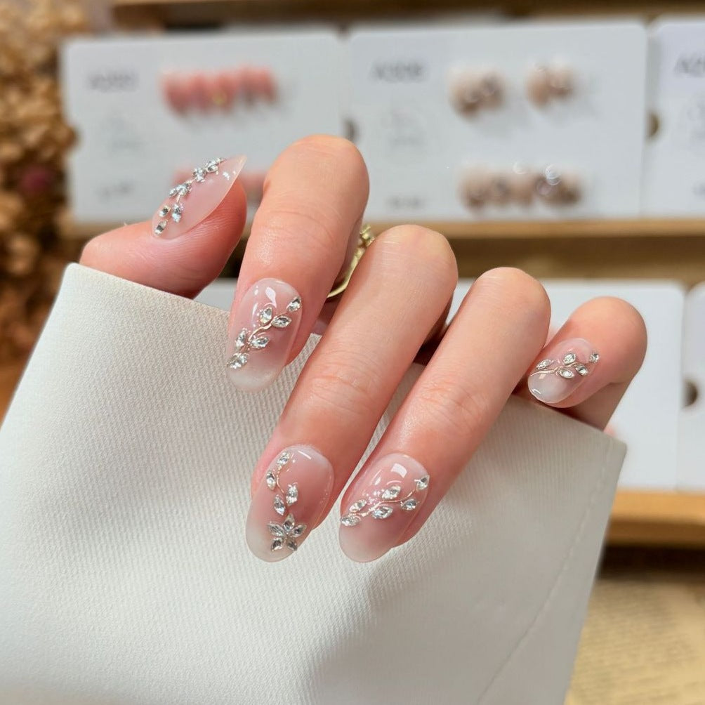 Decorative Rhinestone Nail Art Enhancements