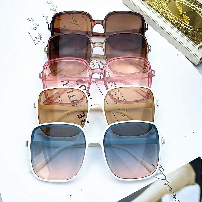 Oversized Retro Square Sunglasses Kalsten