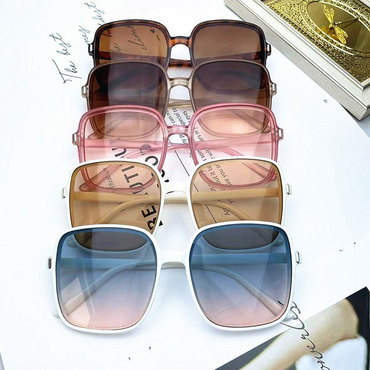 Oversized Retro Square Sunglasses Kalsten