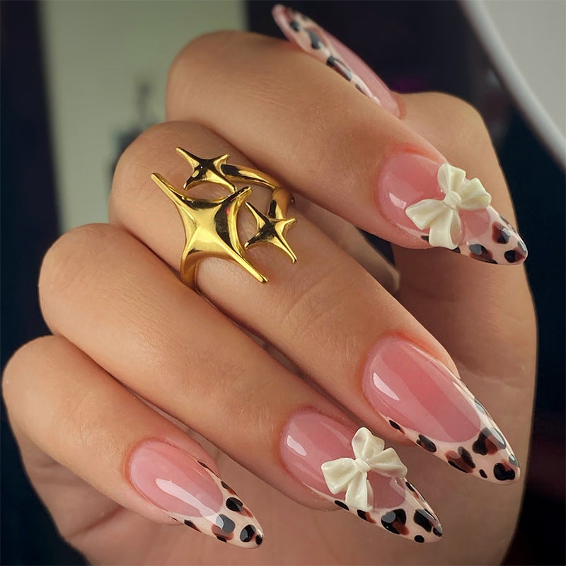 Elegant Animal Print Press-On Nail Set kalsten