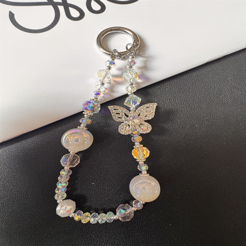 Sparkling Butterfly Charm Keychain Kalsten