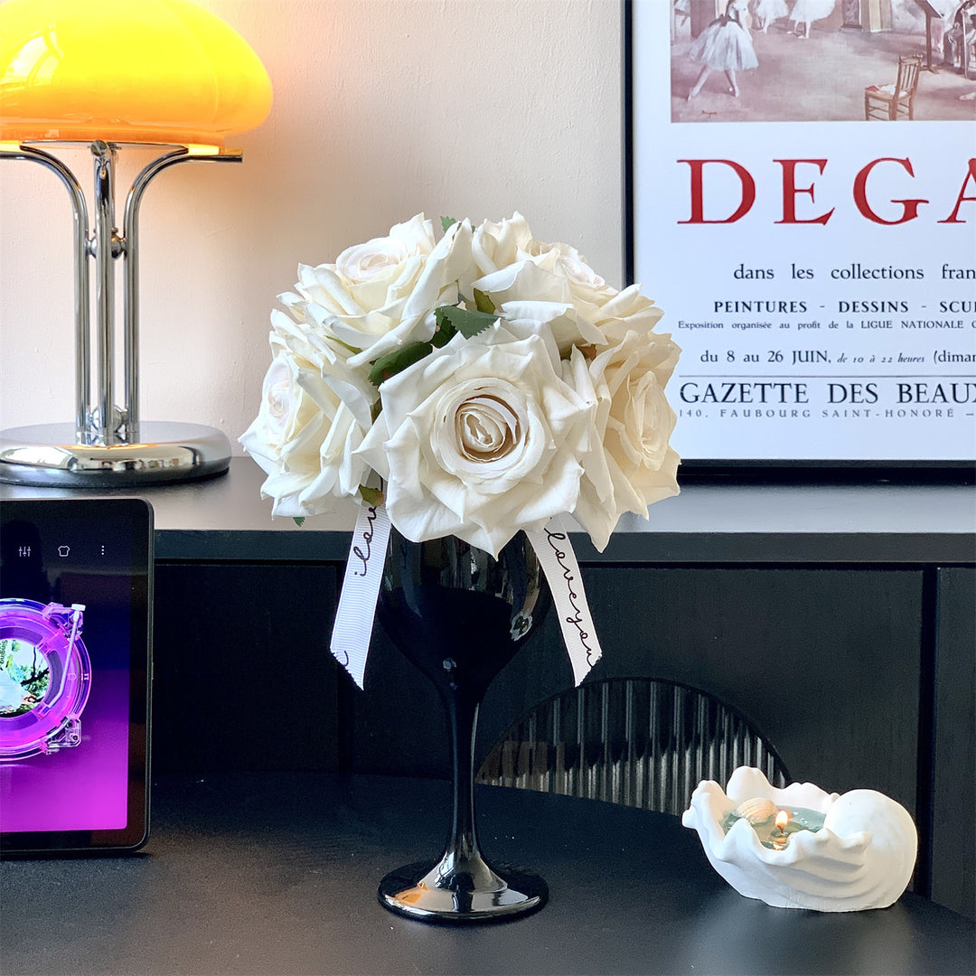 Elegant Silk Flower Bouquet