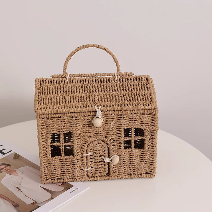 Handcrafted decorative basket Kalsten