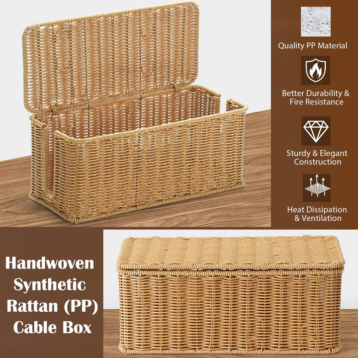 Practical Electronics Organizer Basket Kalsten