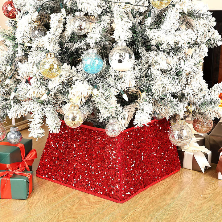 Decorative Sequin Tree Skirt