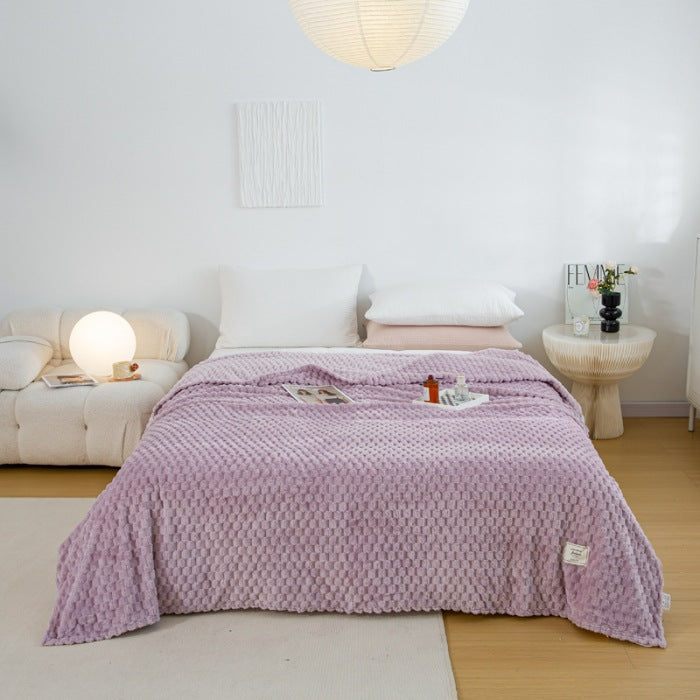 Textured Throw Blanket