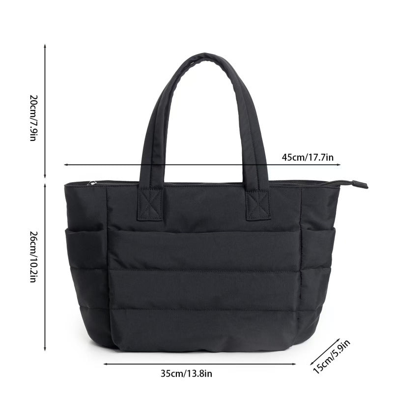 Elegant Padded Tote Bag Kalsten