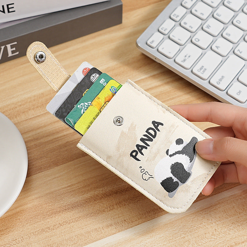 Cute Cartoon Dog-Themed Card Holder