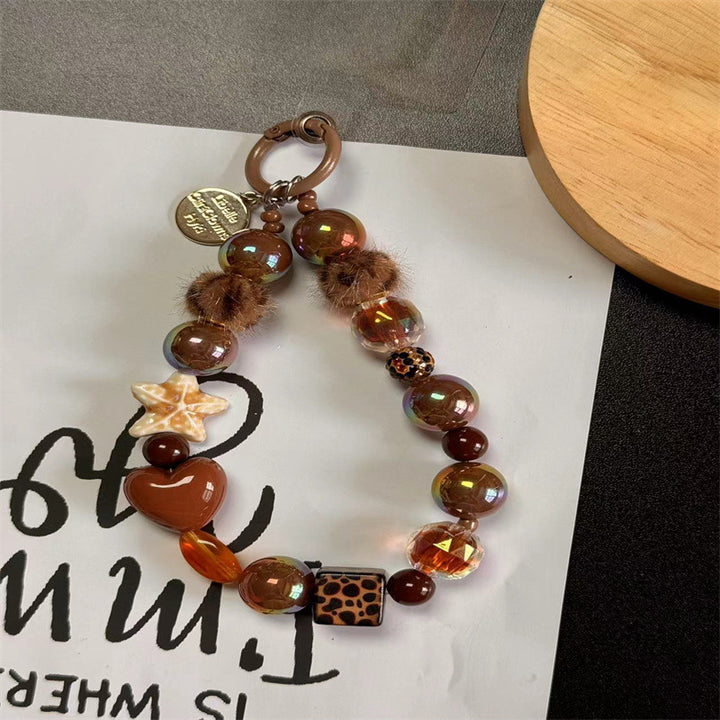 Decorative Beaded Charm Keychain Kalsten 1790135619