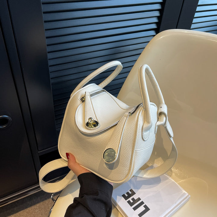 Structured Leather Handbag Kalsten