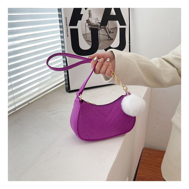WoStylish Faux Fur Mini Handbag Kalsten