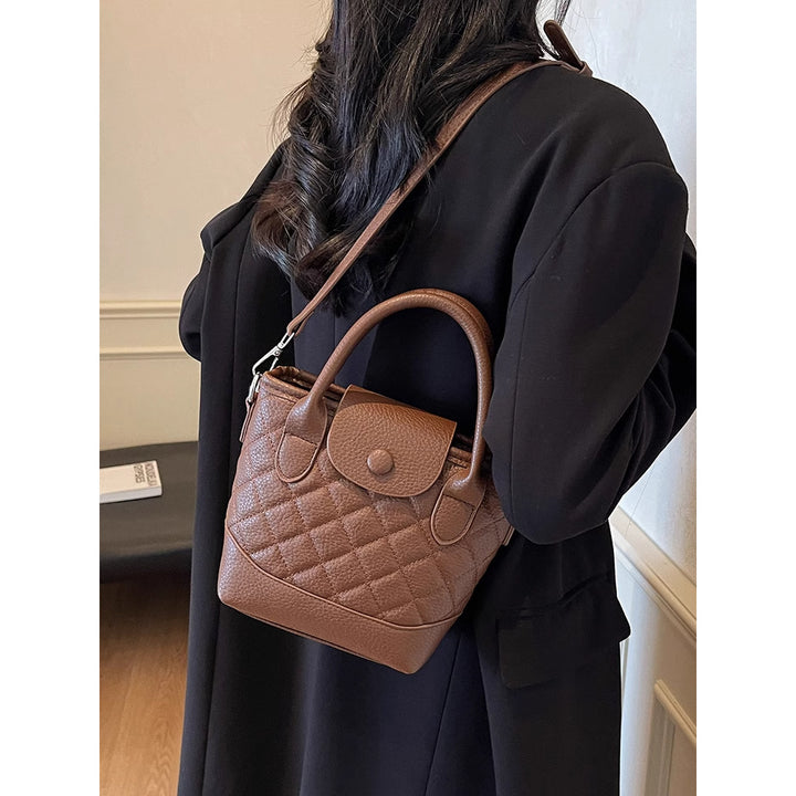Quilted Mini Top-Handle Handbag Kalsten