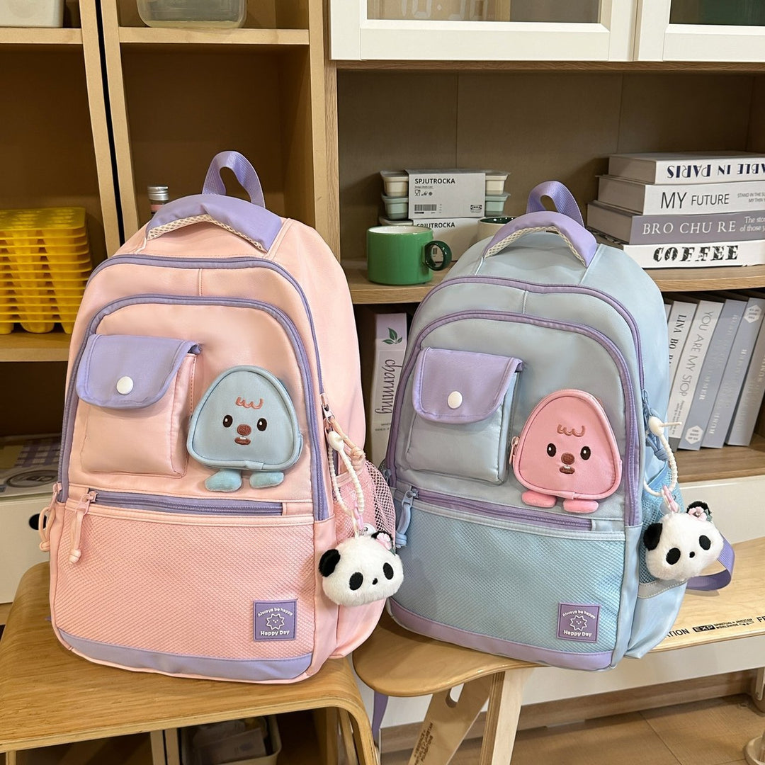 Children's backpack with playful animal motif and versatile compartments Kalsten