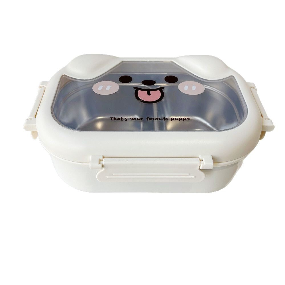 Playful Dog-Themed Bento Lunch Box