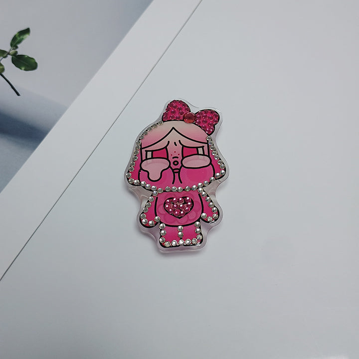 Decorative Rhinestone Character Brooch Kalsten