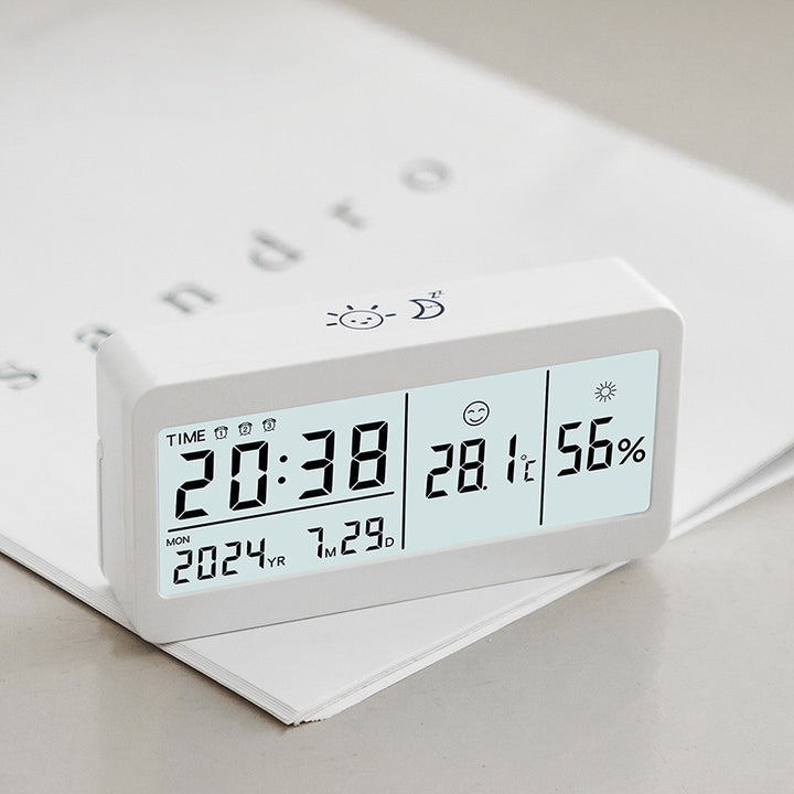Digital watch with multifunctional thermometer and hygrometer Kalsten