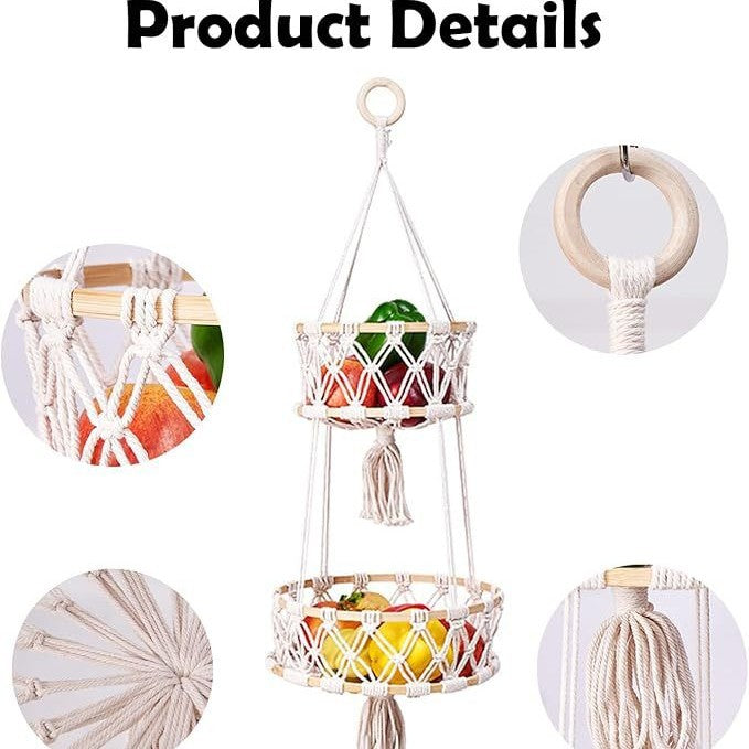 Hanging Macrame Plant Holder Kalsten