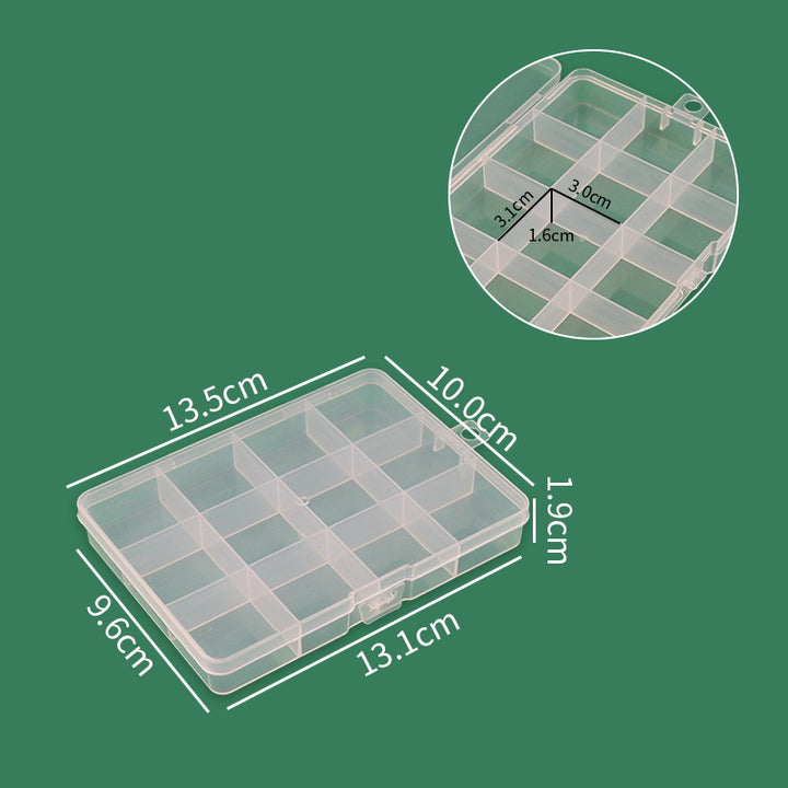 Versatile Clear Storage Organizer Box Kalsten