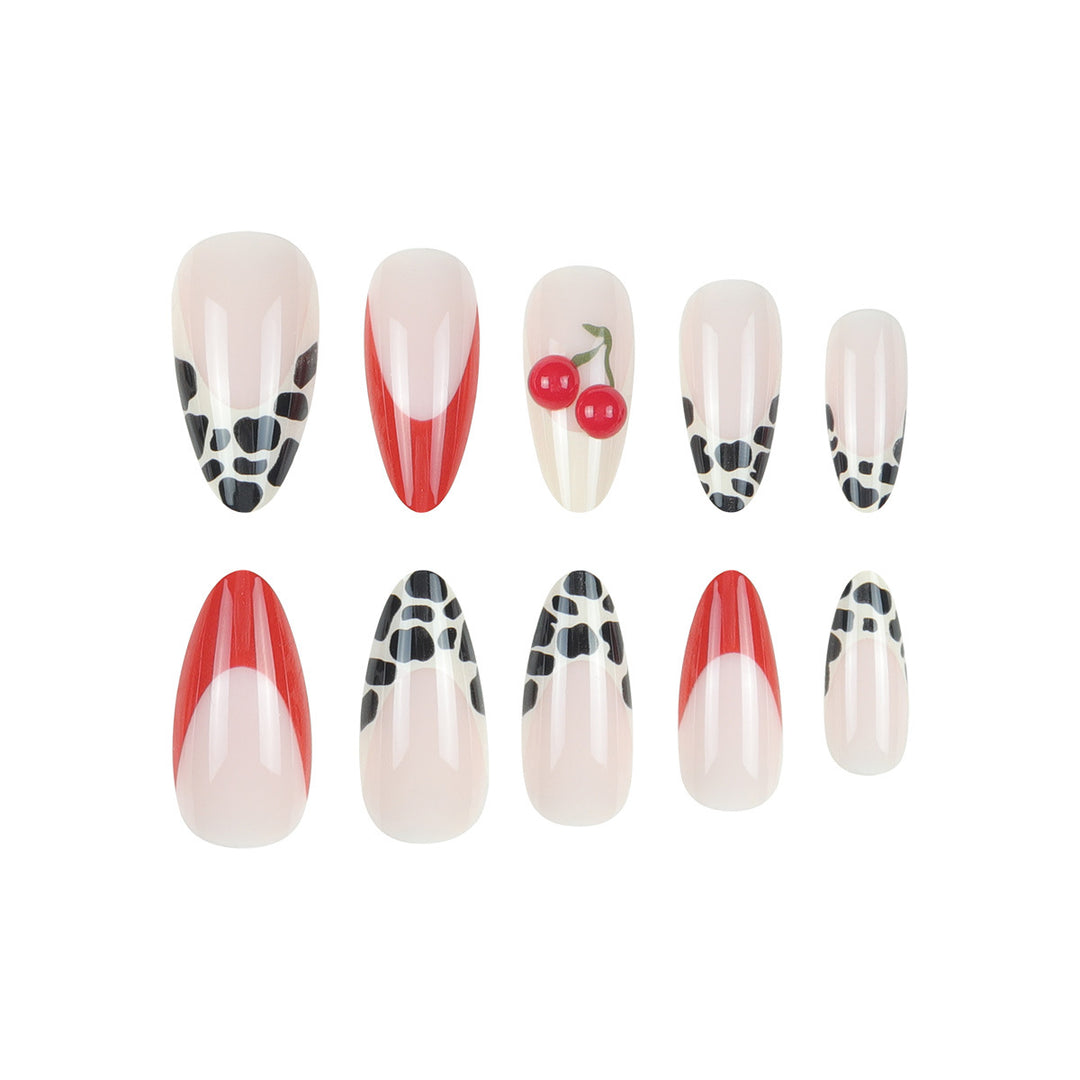 Decorative Stiletto Press-On Nail Art Kalsten