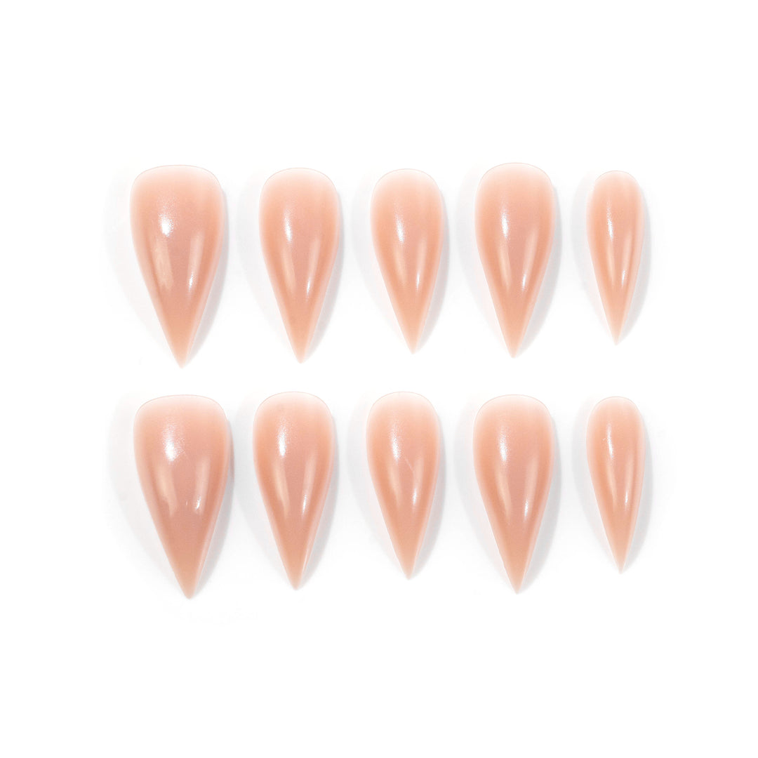 Elegant Pointed Press-On Nail Set Kalsten