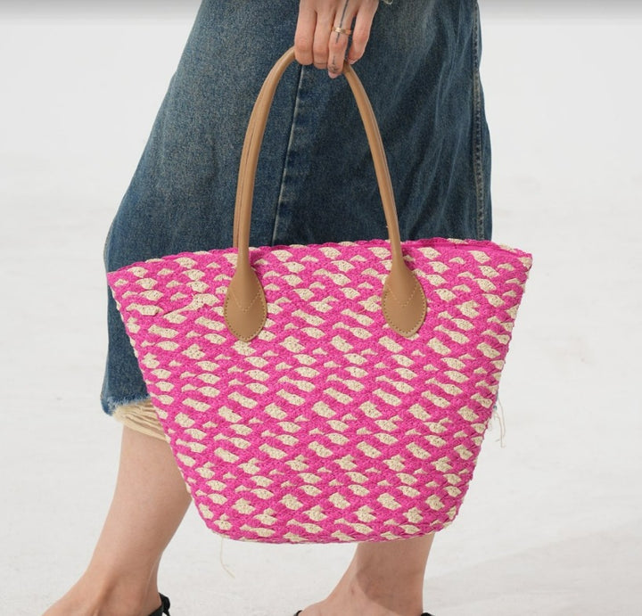 Geometric Beach Tote Kalsten