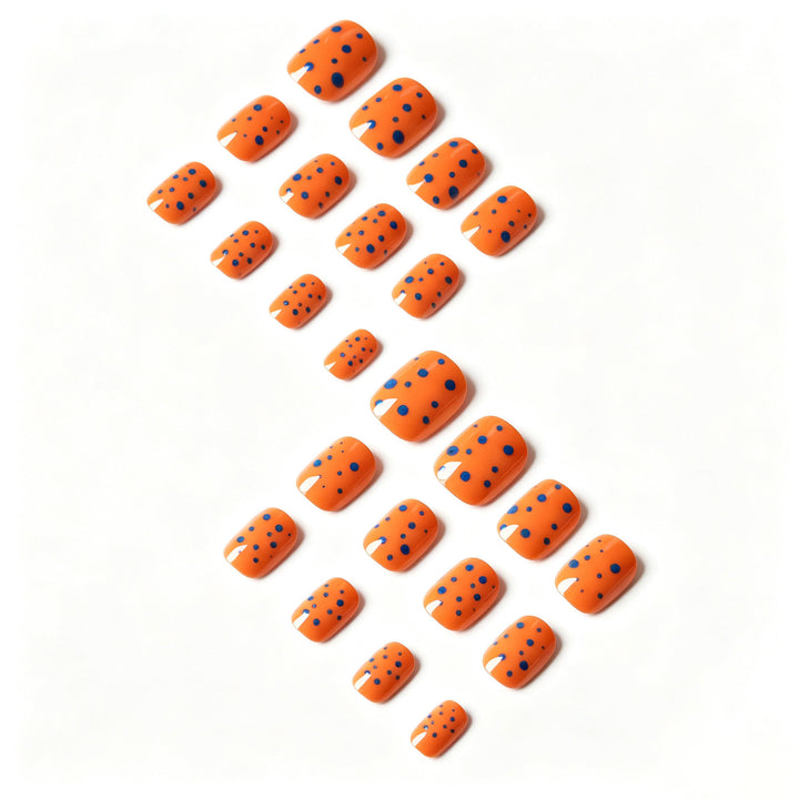 Dot Pattern Gel Nail Art