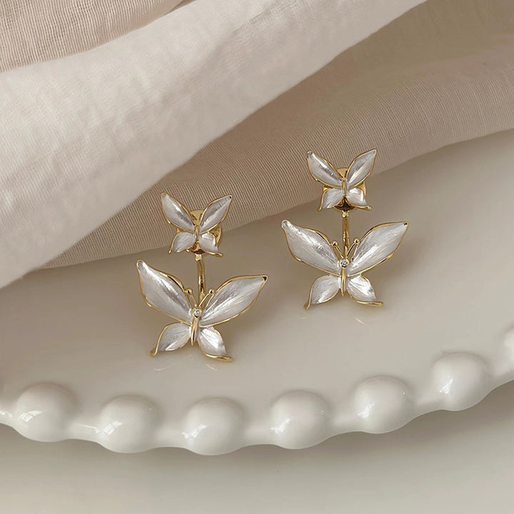 Delicate Butterfly-Inspired Stud Earrings Kalsten