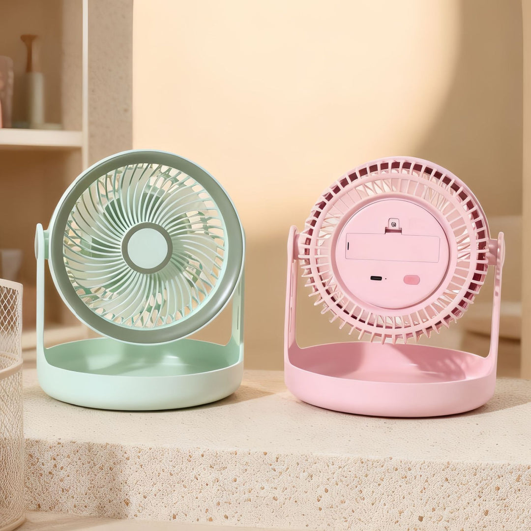 Women's Portable Table Fan with Flexible Tilt Mechanism Kalsten