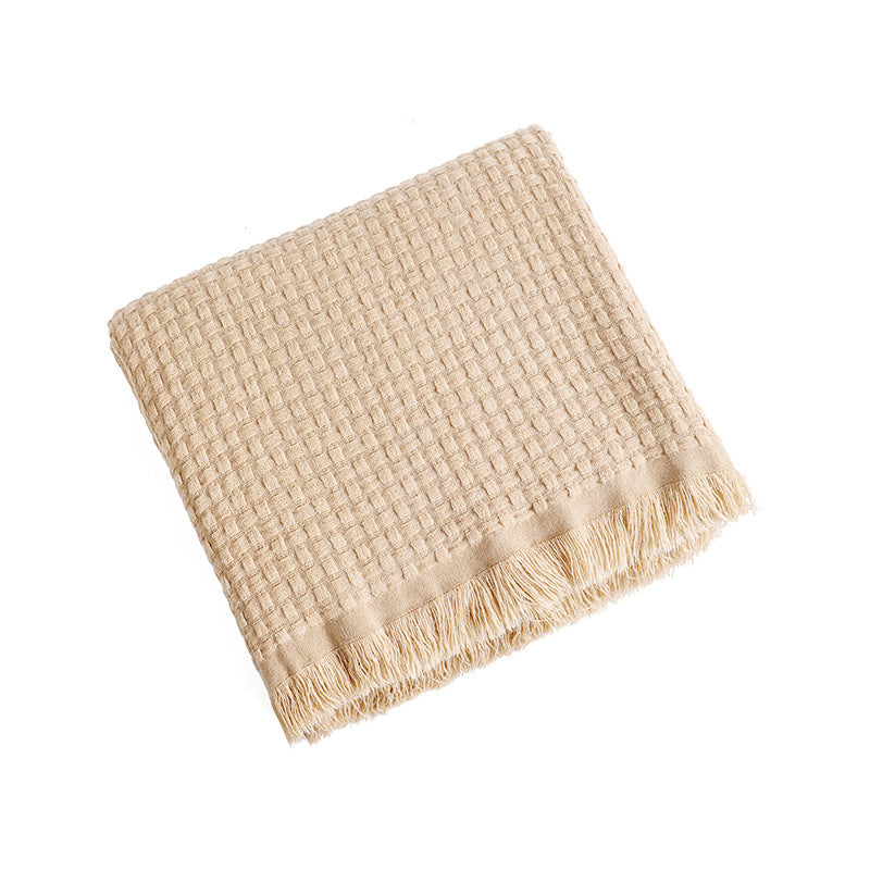 Textured Luxury Throw Blanket Kalsten