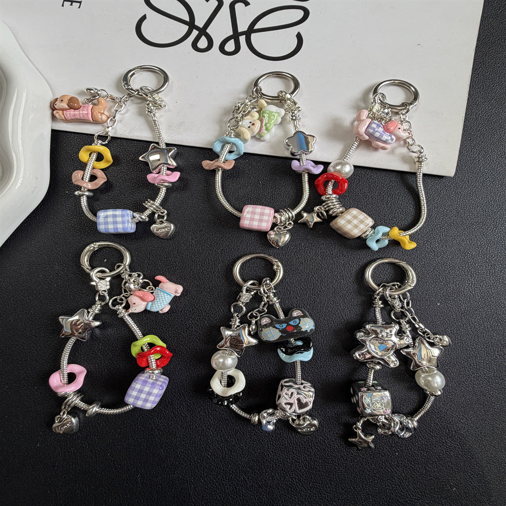 Fun-Themed Charm Keychain Kalsten 1790135506