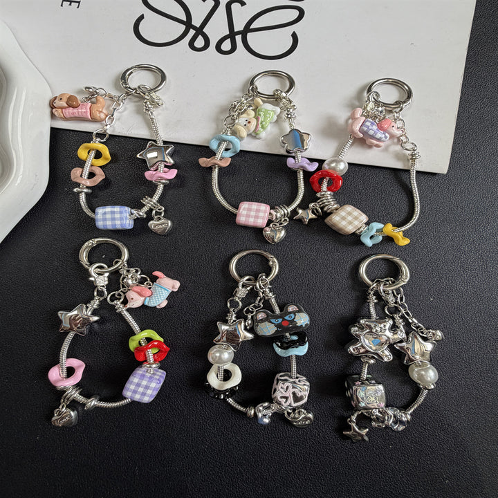 Fun-Themed Charm Keychain Kalsten 1790135506