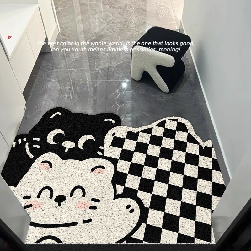 Cute Dog-Themed Decorative Area Mat