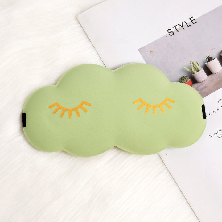 Women's cute cloud sleep mask made of memory foam with ergonomic padding and adjustable elastic band Kalsten