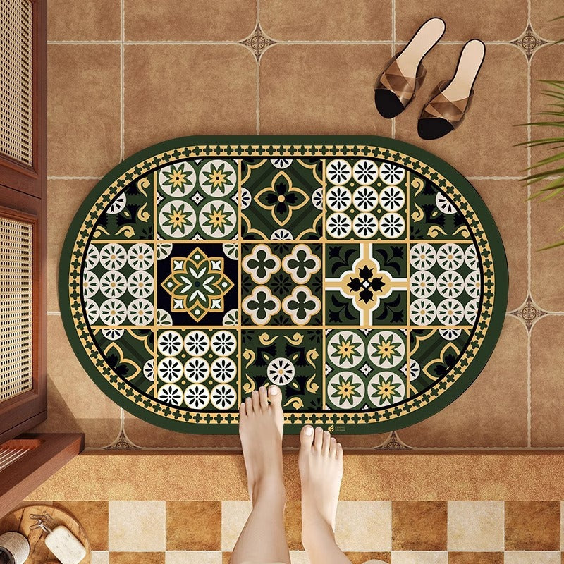 Decorative Area Bath Mat Kalsten