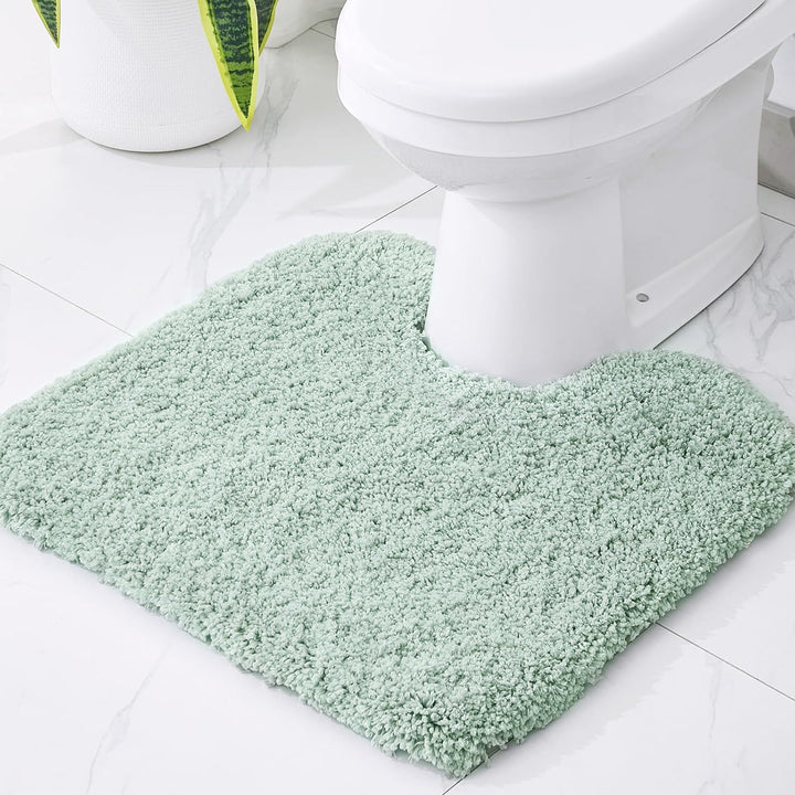 Plush Bathroom Toilet Mat Kalsten