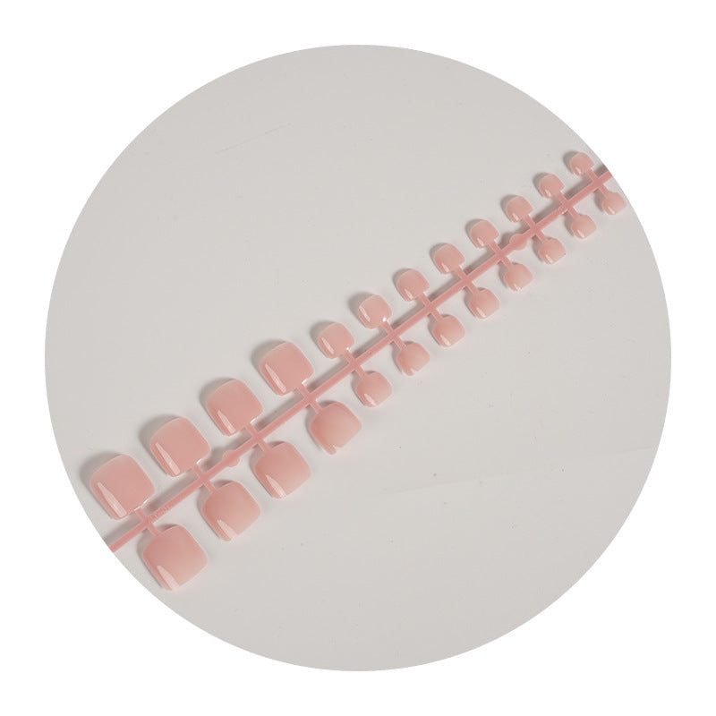 Natural Glossy Press-On Nail Set Kalsten 1790727408
