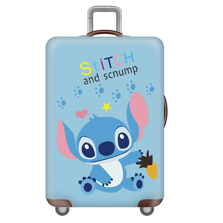 Unisex Hard Shell Suitcase with Fun Cartoon Design Kalsten