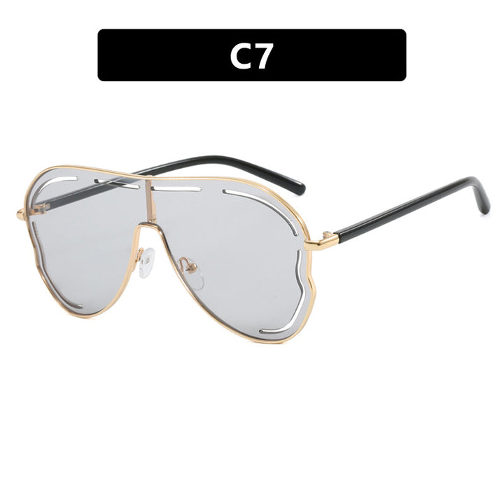 Ladies luxurious pilot sunglasses with modern frame Kalsten