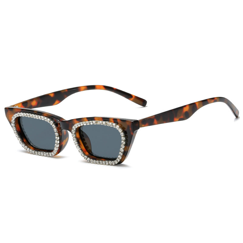 Women's sunglasses with glamorous rhinestone frame Kalsten