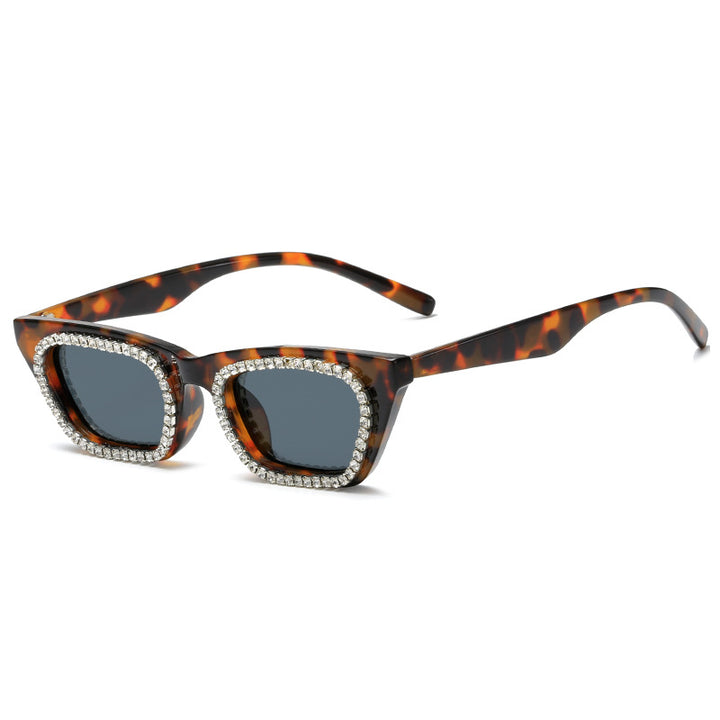 Women's sunglasses with glamorous rhinestone frame Kalsten