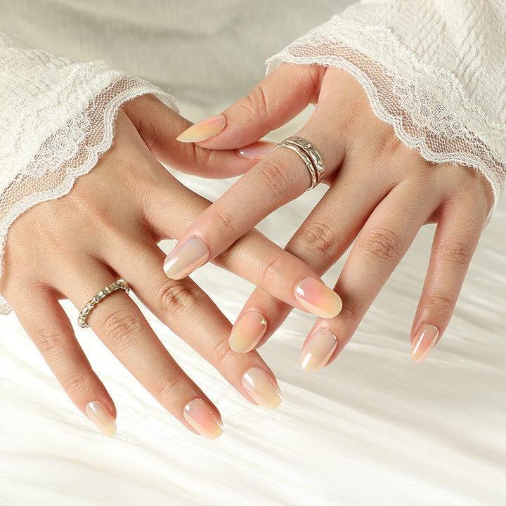 Elegant artificial nails with gradient effect Kalsten