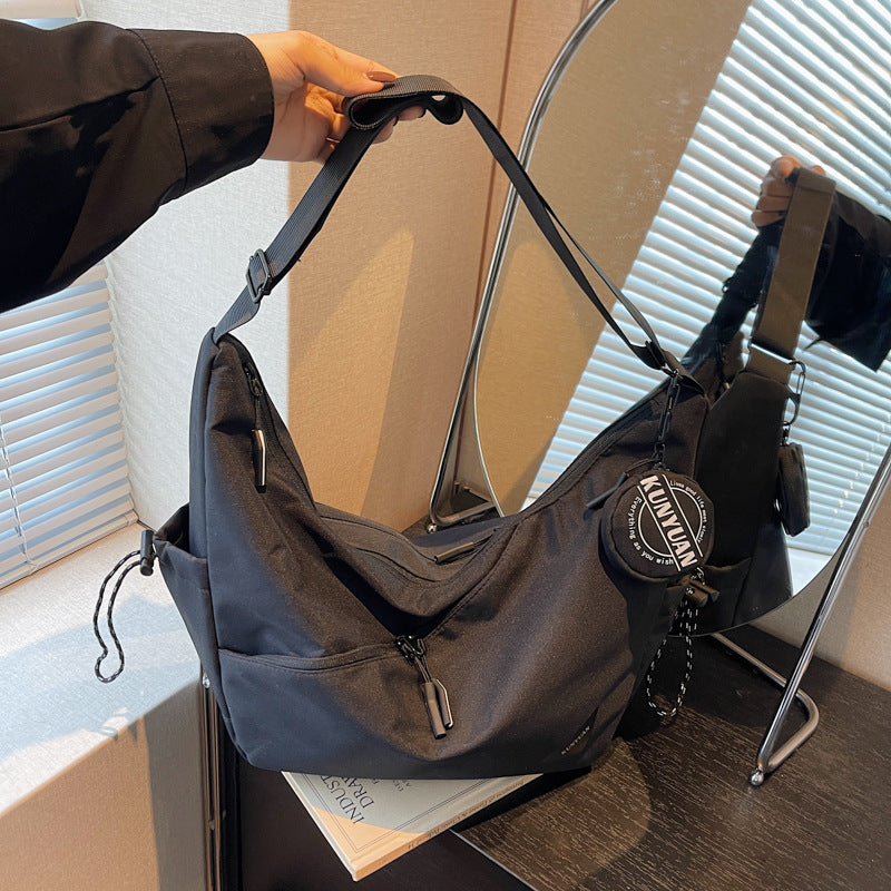 Multi-Pocket Functional Hobo Bag Kalsten