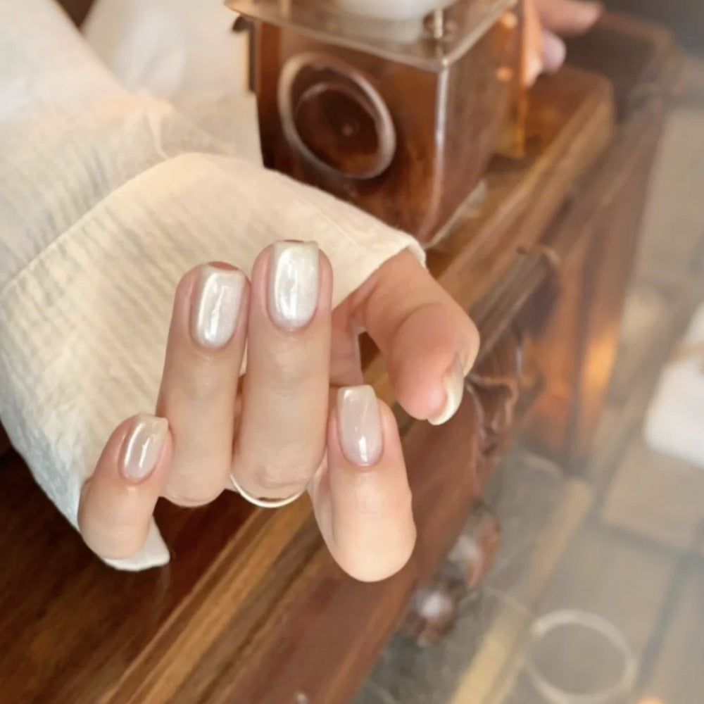 Artistic Floral Design Press-On Nail Set Kalsten
