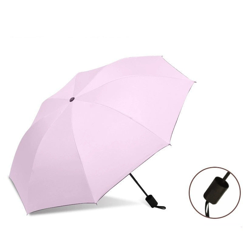 Women compact folding umbrella with Kalsten handle