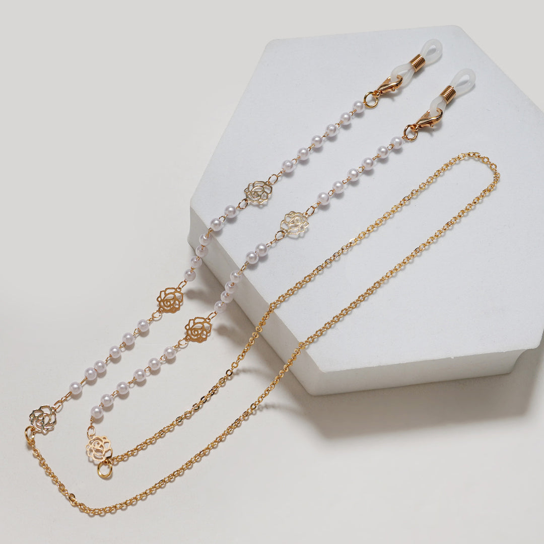 Trendy Geometric Eyewear Chain Kalsten