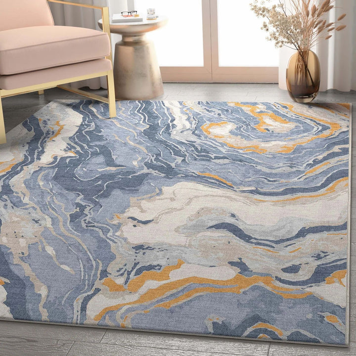 Geometric Abstract Area Rug