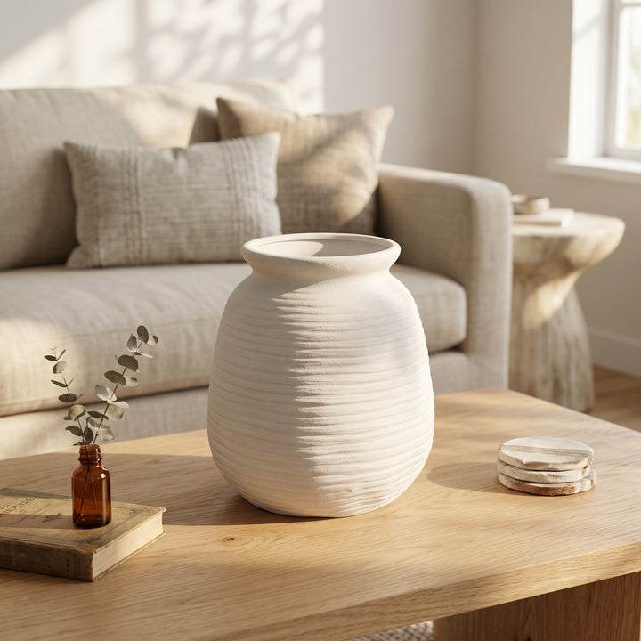 Handcrafted ceramic vase Kalsten