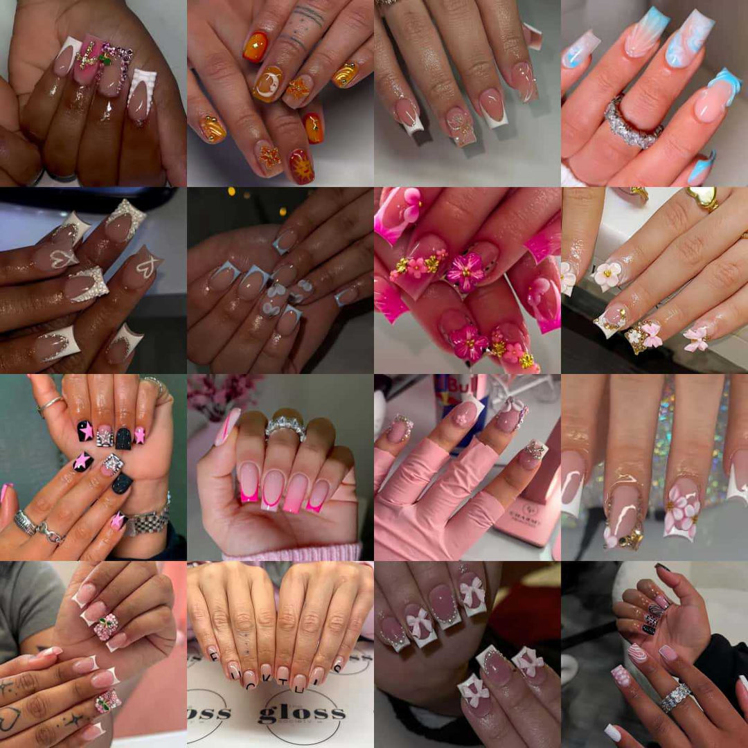Artistic Press-On Nail Extensions Kalsten 1787913821